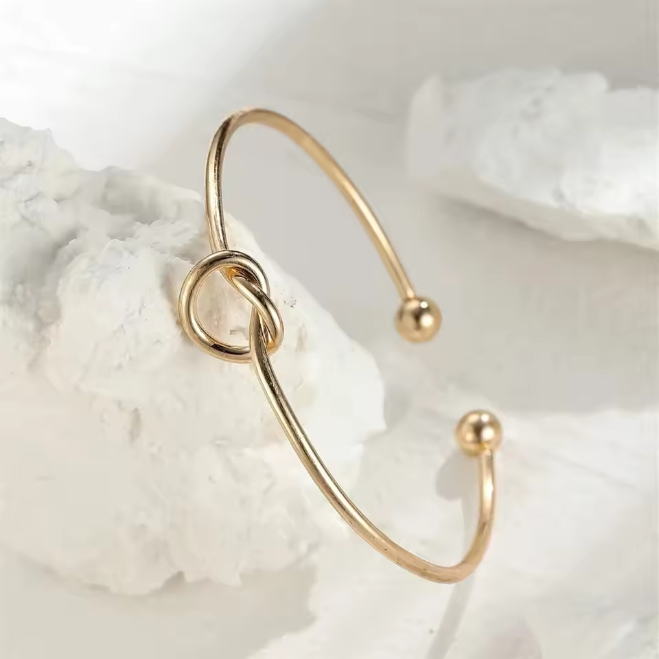 TwistWeave Vintage Stainless Steel Bracelet - Image 2